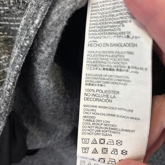 NFL New Orleans Saints Pullover Mens Small Team Apparel 1/4 Zip Heathered Pocket - Picture 6 of 10